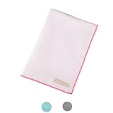 yogiRock ヨギロック マイクロファイバー ワッフル ヨガタオル 145×63cm 183×63cm 2サイズ３カラー ずれにくい ヨガマットポケット 抗菌機能付 ホットヨガ ヨガラグ (パウダーピンク, 145cm×63cm)