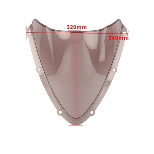 Bulle Pare-Brise Double Bulle pour Moto GSX-R 600 750 K8 2008-2010