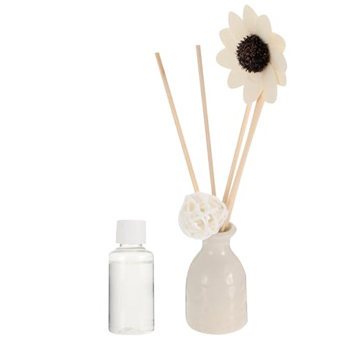 Set Difusor de Varillas KALLORY con Jarrón Cerámico y Aroma Lavanda miniatura 1