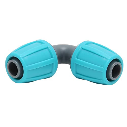 Lock Elbow Adapter, PE 6.5x6.5cm Pipe Elbow Lock Connector Water Pipe Fitting for Garden - Image 4