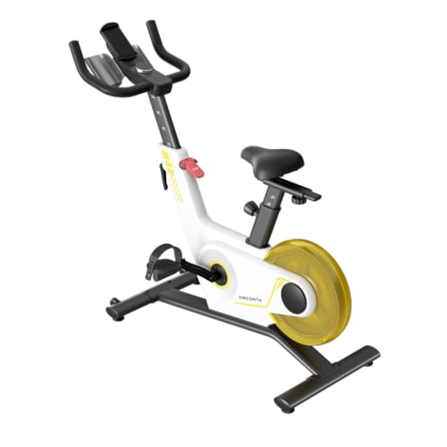 KingSmith Exercise Bike PB08S,Smart Cycling Bike Magnetic Resistance Stationary Bike, Low Noise Indoor Cycling Bike,Spinning Bike with Adjustable Handlebars & Comfortable Seat Cushion,for Home Workout