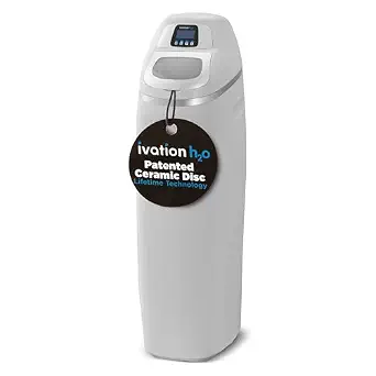 Ivation H2O 40,000 Grain Water Softener System with Patented Ceramic Discs