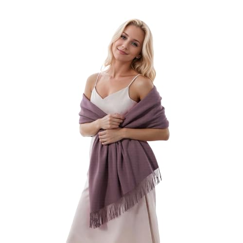 Pashmina Shawl Wrap for Women | Soft Wool Scarf | Wedding & Evening Shawl | Winter Warm Wrap | Luxury Cashmere Feel