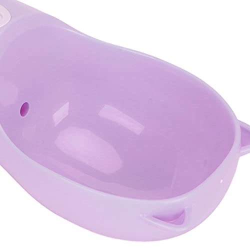 Dispensador de água portátil para cachorro, cordão combinando com desenho de uma mão, garrafa de águ