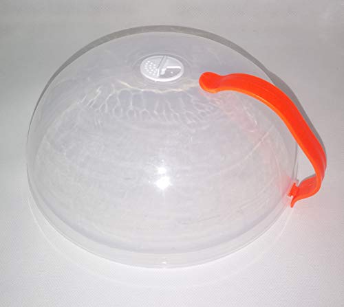 Microwave Splatter Cover, Microwave Cover for Food, Microwave Plate Cover Guard Lid with Steam Vents Keeps Microwave Oven Clean BPA-Free Plastic 10 inches -2 Pack