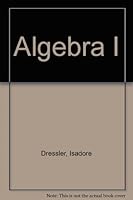 Algebra I 0877202087 Book Cover