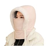 Couverture complète : le design à couverture complète garantit que votre tête et votre cou sont entièrement protégés, tandis que la doublure intérieure épaisse garantit un ajustement confortable. La construction double couche du chapeau, combinée à ses propriétés coupe-vent, retient la chaleur pour vous garder au chaud tout au long de la journée