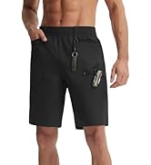 baleaf Men's Hiking Shorts with 6 Pockets 11'' Cargo Golf Quick Dry Lightweight Water Resistant O...