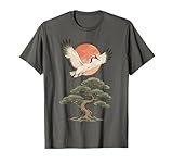 Zen Crane Bonsai Japan Spirit Calm Nature Art