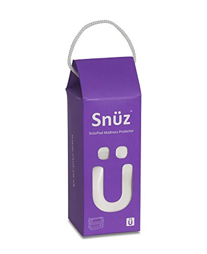 SnüzPod2 - Protector de colchón impermeable 36 x 80 cm, 100% impermeable, con superficie de algodón que absorbe la humedad