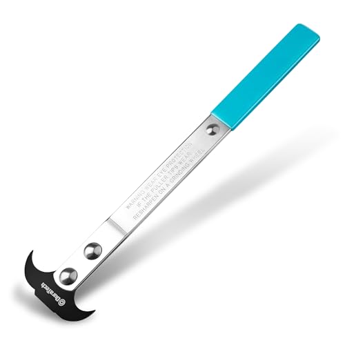 DURATECH Seal Puller, Seal Removal Tool with Heat-Treated Steel, Blackened Head & Chrome-Plated Shaft for Automotive & Machinery Use