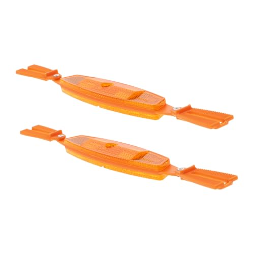 Gogogmee 1Pair Bicycle Spoke Reflectors Safety Reflectors for Night Rides Easy Installation Durable for Enhanced Visibility for Adult Bikes and Road Cycling