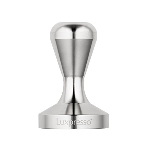 Luxpresso Tamper "Barista" aus Edelstahl / Espressostampfer / Kaffeemehlpresser, 51 mm Cover
