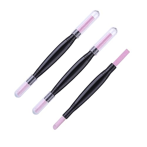 Beatifufu ネイルボード3点セット 両端ネイル ブロック マニ キット ポリッシャー&バッファーファイル 女性用