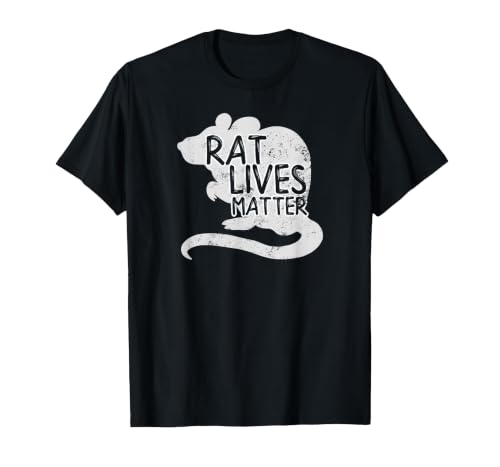 pet rat shirt | Rat lives Matter T-Shirt, Men, Black, Small