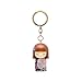 Kimmidoll - Portachiavi Kokeshi, 5 cm, Saya – Affectionate versione inglese