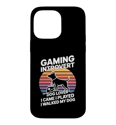 �Q�[�~���O �����I ���D�� I Came I Play I Walked My Dog �X�}�z�P�[�X iPhone 14 Pro Max �p