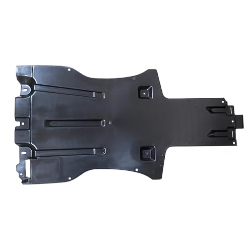 Image of GXARTS Rear Transmission Skid Plate 7L8825231A Compatible with Audi Q7 2007-2015 Compatible with Volkswagen Touareg 2004-2017 Engine Under Cover Splash Shield Guard 7L8-825-231-A