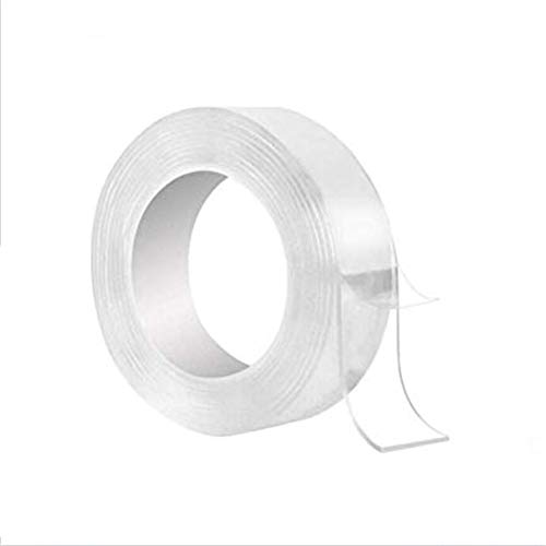 Nano Double Sided Tape - Fashion Tape Double Sided Heavy Duty Double Sided Tape Rug Adhesive Tape Mounting Carpet Tape for Kitchen Office Home 16.5 ft Heavy Duty