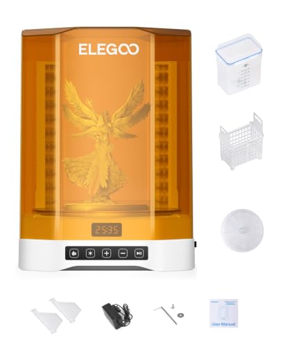 ELEGOO Mercury Plus V3.0 Wash & Cure Station, 7.5L Large Capacity