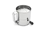 Fox Run Flour Sifter, Stainless Steel, 8-Cup