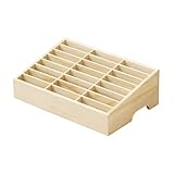 . 【Caractéristiques】 : Ce support de rangement pour smartphones comporte 24 compartiments individuels, permettant de et d'exposer facilement et proprement plusieurs téléphones ou petits objets.