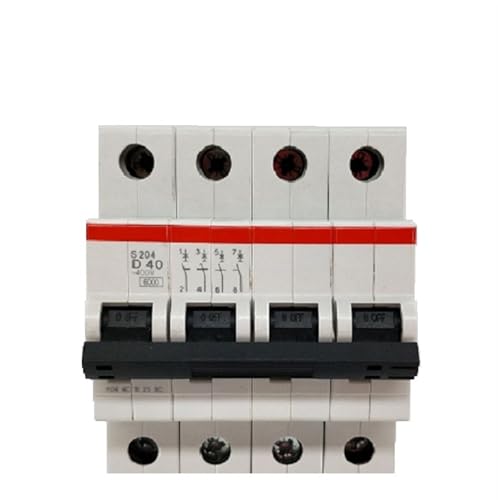 Disjoncteur miniature 1P N type D 40A tableau electrique rail - 4