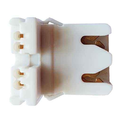 U-Shaped Fluorescent Lamp Socket Holder For T8 / T10 / T12 Fluorescent Tube Light Non-Shunted Turn-Type T8 T12 Led Lamp Holder Designed To Replace The Obsolete And Broken Socket #TOP4