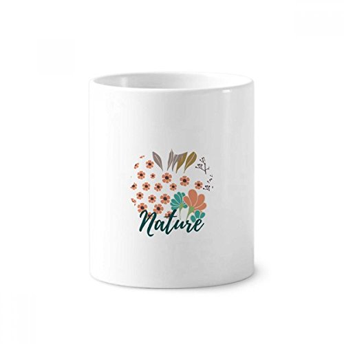 Fleur d'oranger tasse en céramique blanche pour sublimer votre bureau et bain