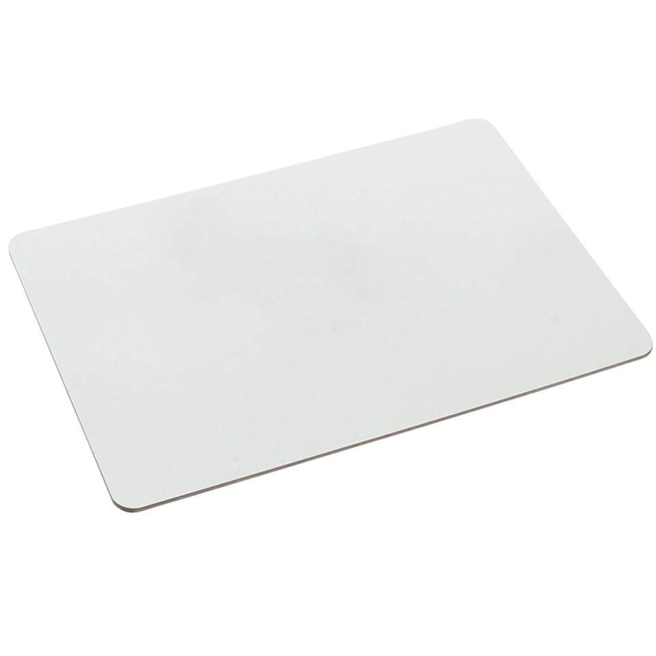 Pizarra pequeña de escritorio Housoutil de 15x21cm con doble cara lisa para notas de oficina