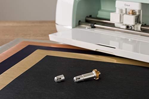 Cricut Scoring Wheel Tip + Quickswap Drive Housing, Patented Wheel Design, Up To 10X More Pressure, Crisp Creases On Basic Materials, For Diy Crafts, Compatible With Cricut Maker Cutting Machine #TOP4