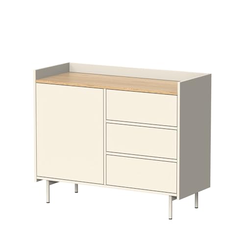 Vicco Aparador Velina Crema 100 x 82 cm