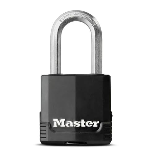 Master Lock Magnum Outdoor Padlock, Heavy Duty Keyed...