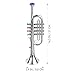 Ipetboom Boy Girl Plastic Trumpet Musical Toy Realistic Design for Beginners and Safe Instrument for Music Learning Play Cultivating Creativity and Interest Young Musicians