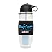 Seychelle pH2O Alkaline Water Filter Bottle - Enhances pH and Filters Water - BPA Free - 28 oz
