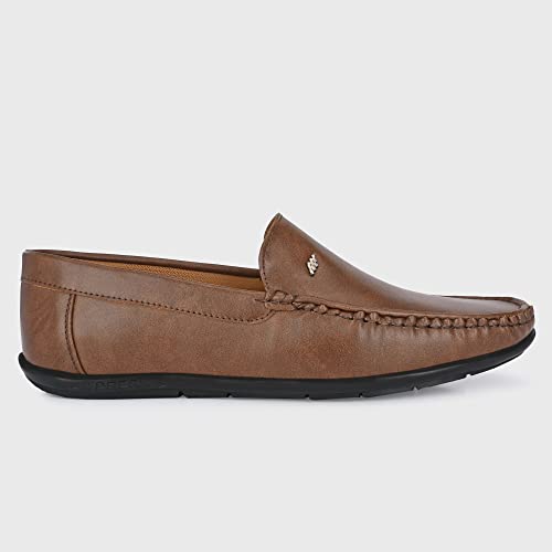 Image of Centrino Mens Slip-on Shoes | Slip On Cushioned Insole Formal Shoe |Premium Craftsmanship & Durable Build |Classic, Timeless Durable Formal Shoes with a Smart and Sleek Upper, Crafted Material (2814)