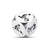 Date Night Gifts for Couples, 6th 10th 11th Anniversary Giifts for Him, Couple Games for Adults, Stocking Stuffers for Him, Naughty Dice, Wedding Registry Gifts, Funny Gifts for Boyfriend Girlfriend