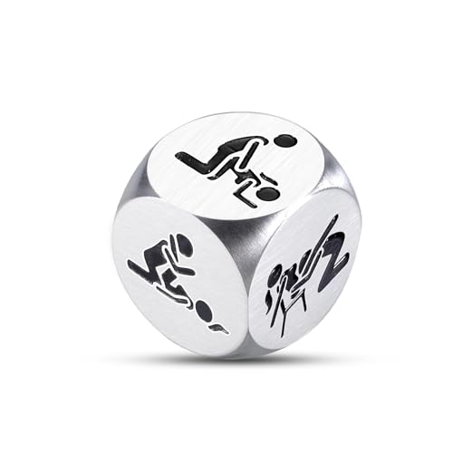 Date Night Gifts for Couples, 6th 10th 11th Anniversary Giifts for Him, Couple Games for Adults, Naughty Dice, Wedding Registry Gifts, Funny Gifts for Boyfriend Girlfriend, Romantic Gifts for Her Him