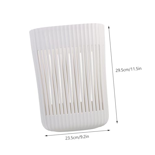 Caneca de basura simple rectangular SOLUSTRE miniatura 2