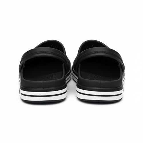 Image of Mens Casual EVA Clogs for Youth & College Boys - Lightweight Breathable Summer Sandals Flip Flops - Anti Skid Waterproof Slip On Walking Shoes for Beach, Bathroom, Outdoor Comfort Footwear