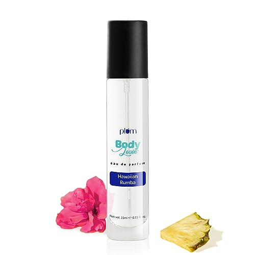 Plum Women's Body Lovin' Hawaiian Rumba Eau De Parfum Long Lasting Scent Mini Perfume, 15ml