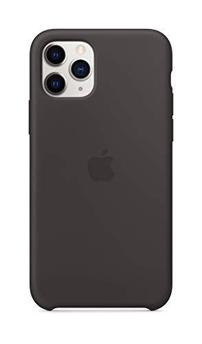 Apple Coque en Silicone (pour iPhone 11 Pro) - Noir