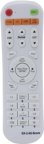YZ 2.4G Remote Controller, Model GX-2.4G-Score Remote Control for Scoreboard, 100ft Control Distance