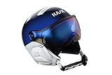 Kask Piuma R Class Sport Visor Blau, Merino Ski- und Snowboardhelm, Größe 58 - Farbe Navy