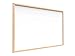 Produktbild ALLboards Whiteboard mit Holzrahmen 90x60cm Magnettafel Weiß Magnetisch, Trocken Abwischbar