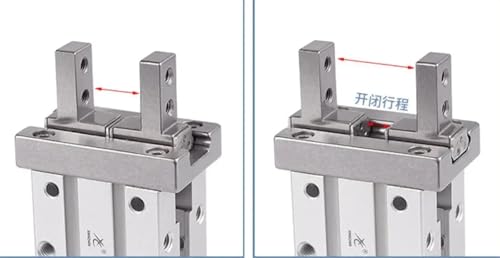 Vérin de préhension MHZ2-16D à double effet pour un serrage précis - 7