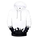 Alpha Anime Hoodie, Men's & Women's Cosplay Clothing, Novelty Sweater (US, Large, Regular Fit)