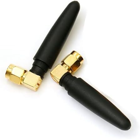 NISTECH 2.5dbi Whip Antenna with Right Angle Fixed (Pack of 2) Rubber Duck Omni Use for WiFi-picture-24