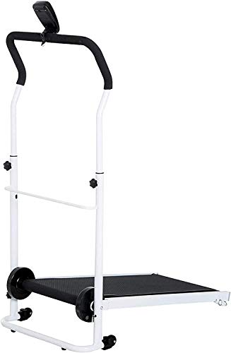 Electric Folding Treadmill with LCD Display and Pad Holder, Compact Running Jogging Machine for Home - Afbeelding 6