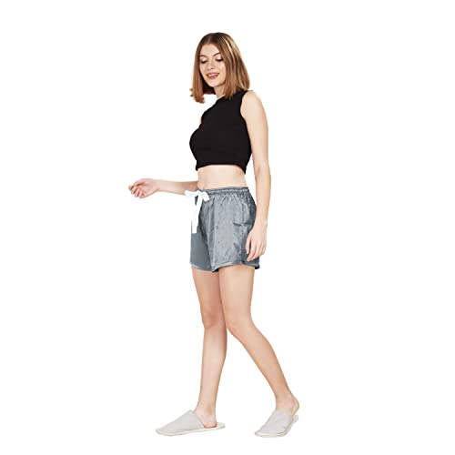 Image of WEET Satin Shorts for Women's | Lounge Shorts